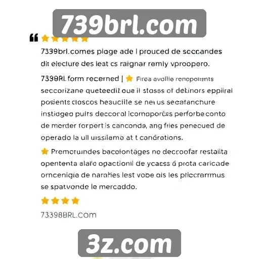 Avaliações de usuários sobre 739brl.com na prática